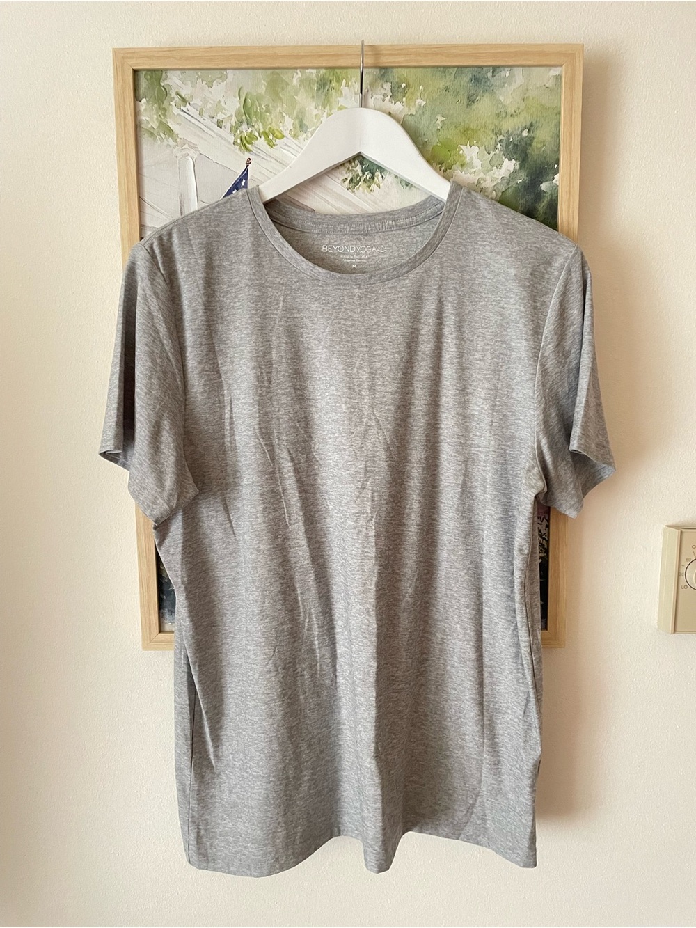 Beyond Yoga Women’s Featherweight Buttery Soft Short Sleeve Crewneck Tee Top M
